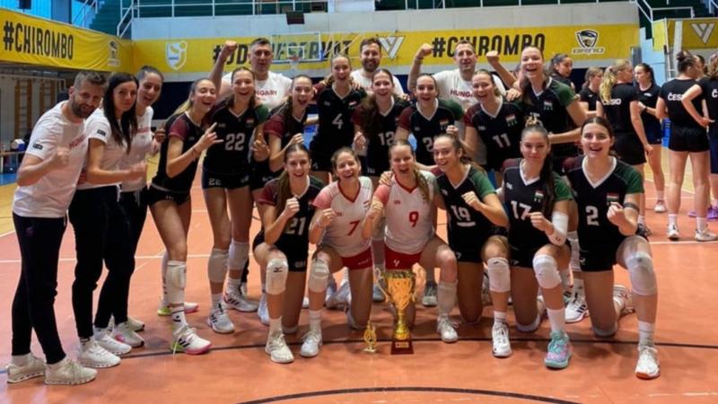 A második helyen végzett az U19-es röplabda-válogatott.