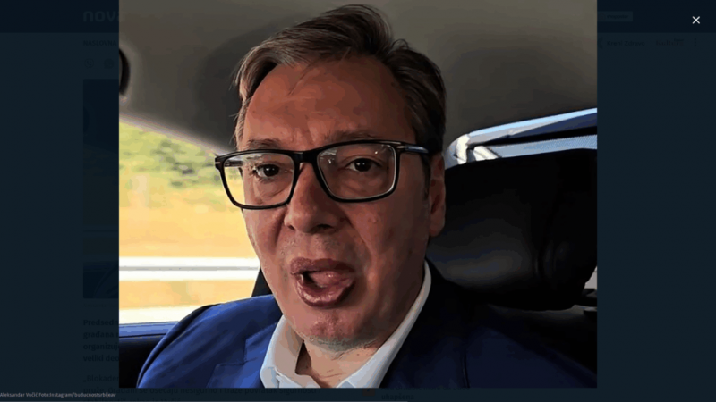 Vučić a legutóbbi ellentüntetésekkel kapcsolatban kijelentette, hogy a Szerb Haladó Párt nem szervezi a demonstrációkat, ugyanakkor a párt tagjai szabadon részt vesznek rajtuk.