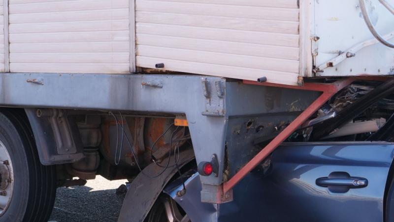 Súlyos baleset történt az M3-as autópályán: egy kamion és egy személyautó ütközött össze (+ fotók)
