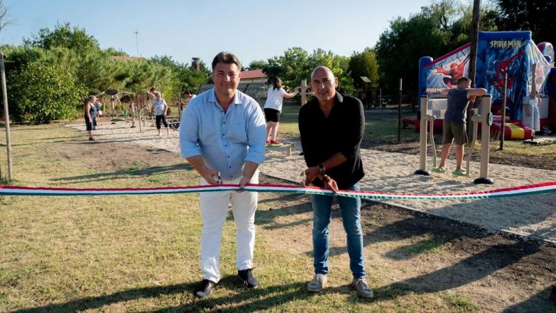Egy közösség erejét erősítik, és a fitneszpark ennek fontos támogatója.
