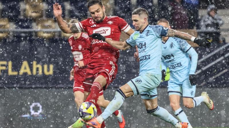 A hózápor közepette a Kisvárda csapata sajnos vereséget szenvedett el a Puskás Akadémia ellen.