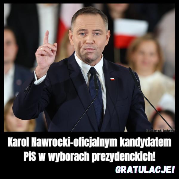 A lengyel PiS párt jövőre Karol Nawrocki történészt jelöli elnökjelöltnek az elnökválasztásokra.