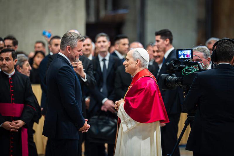 Peter Pellegrini részt vett a XIV. Leó pápa beiktatási szentmiséjén | ma7.sk