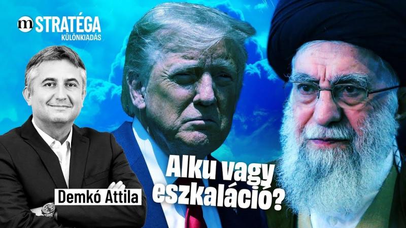 Demkó Trump döntése kapcsán megjegyezte: Irán kritikus pillanat előtt áll, ahol két lehetőség közül választhat: aláveti magát vagy szembeszáll. (VIDEÓ)