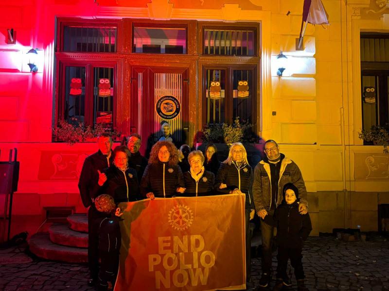 Kézdivásárhely is részt vett a gyermekbénulás elleni világnap eseményein.